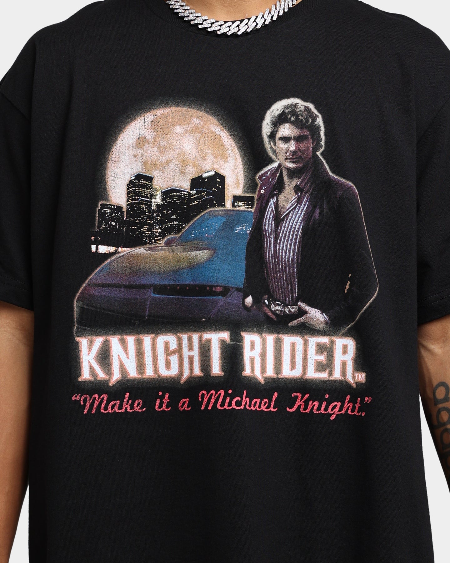 American Thrift X Knight Rider Make It Michael Knight T-Shirt slider