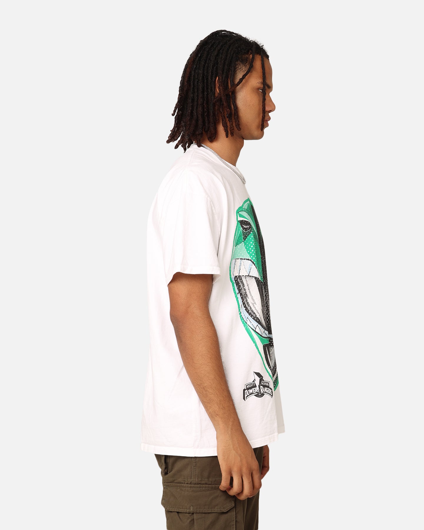 American Thrift X Power Rangers Green Ranger Big Head Heavyweight T-Shirt slider