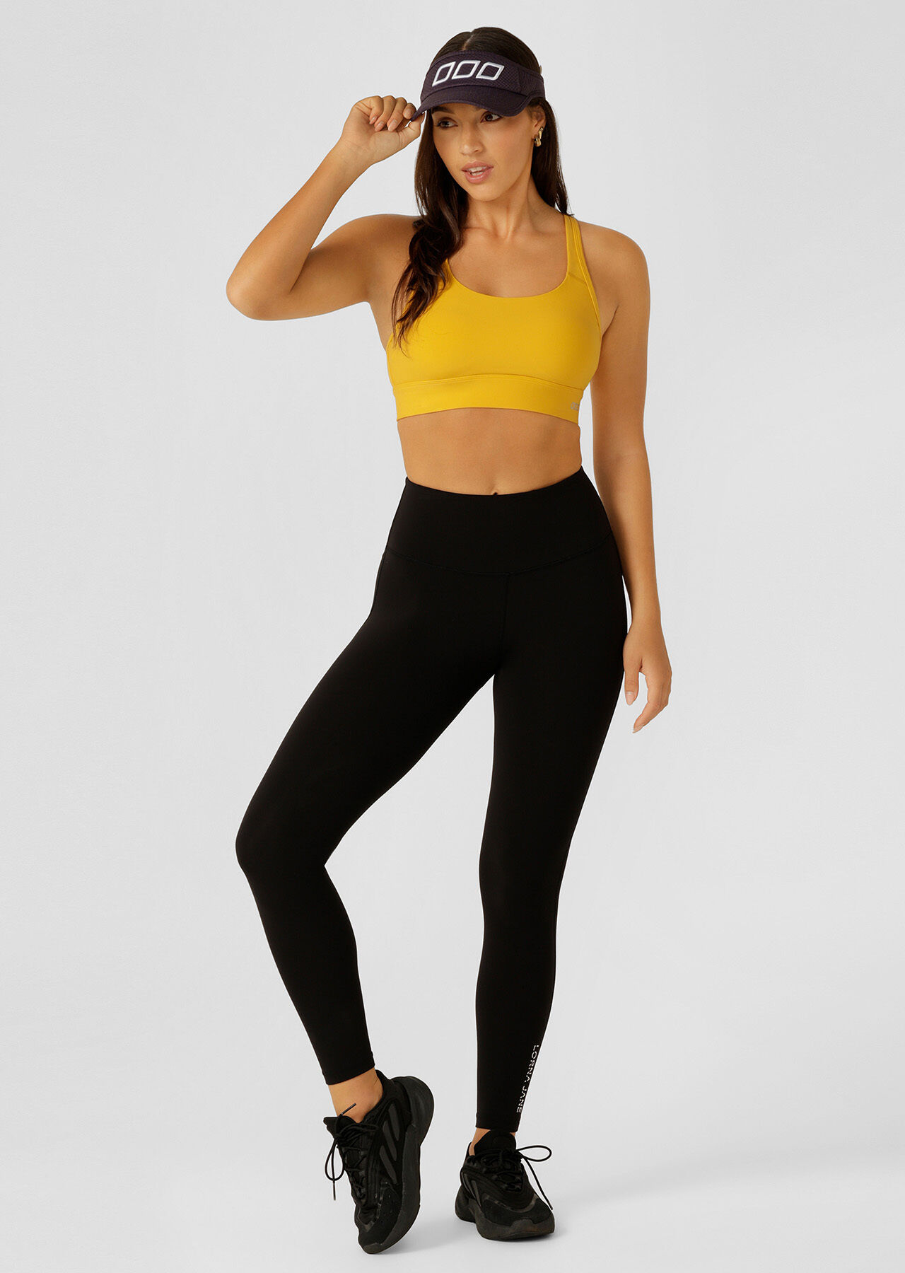 Amy Maximum Support Sports Bra - Light Turmeric slider