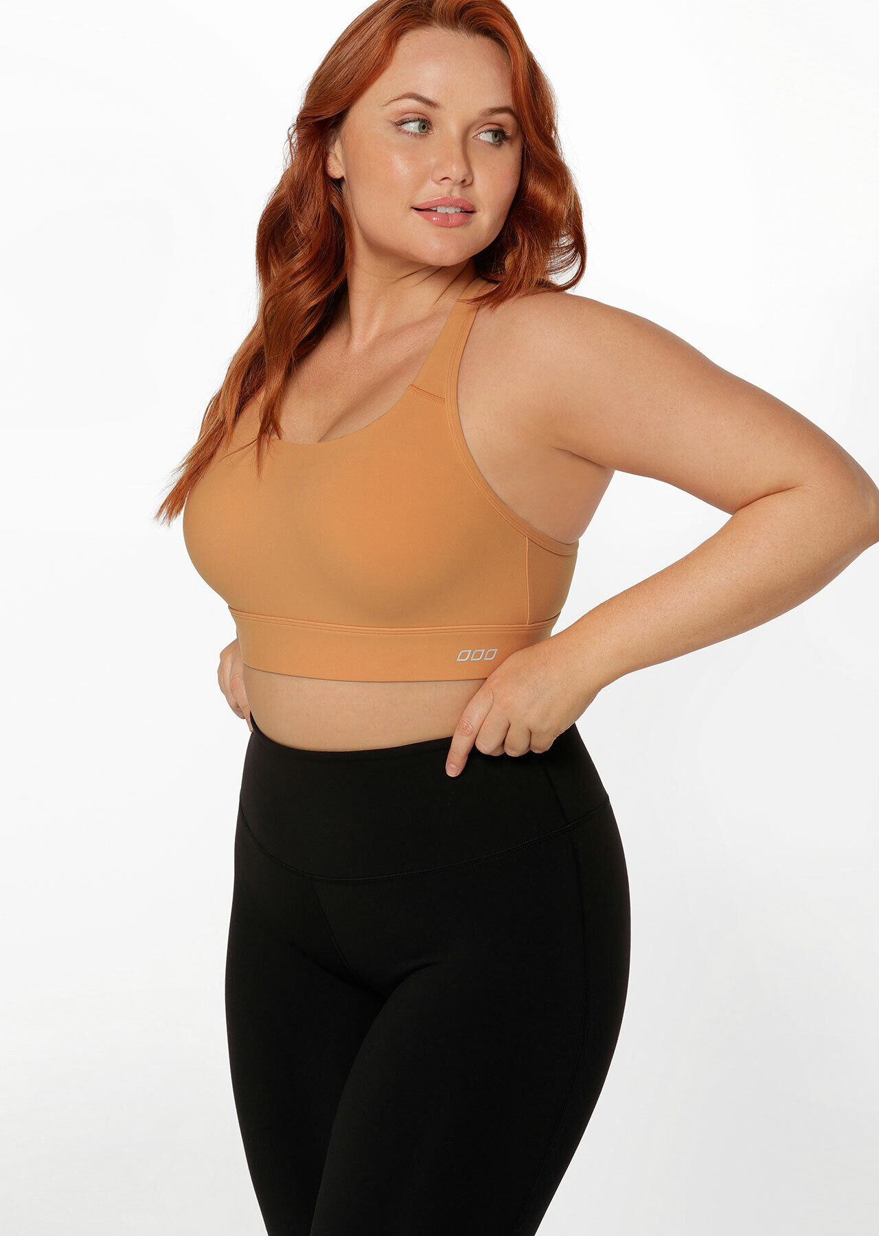 Amy Maximum Support Sports Bra - Toffee slider