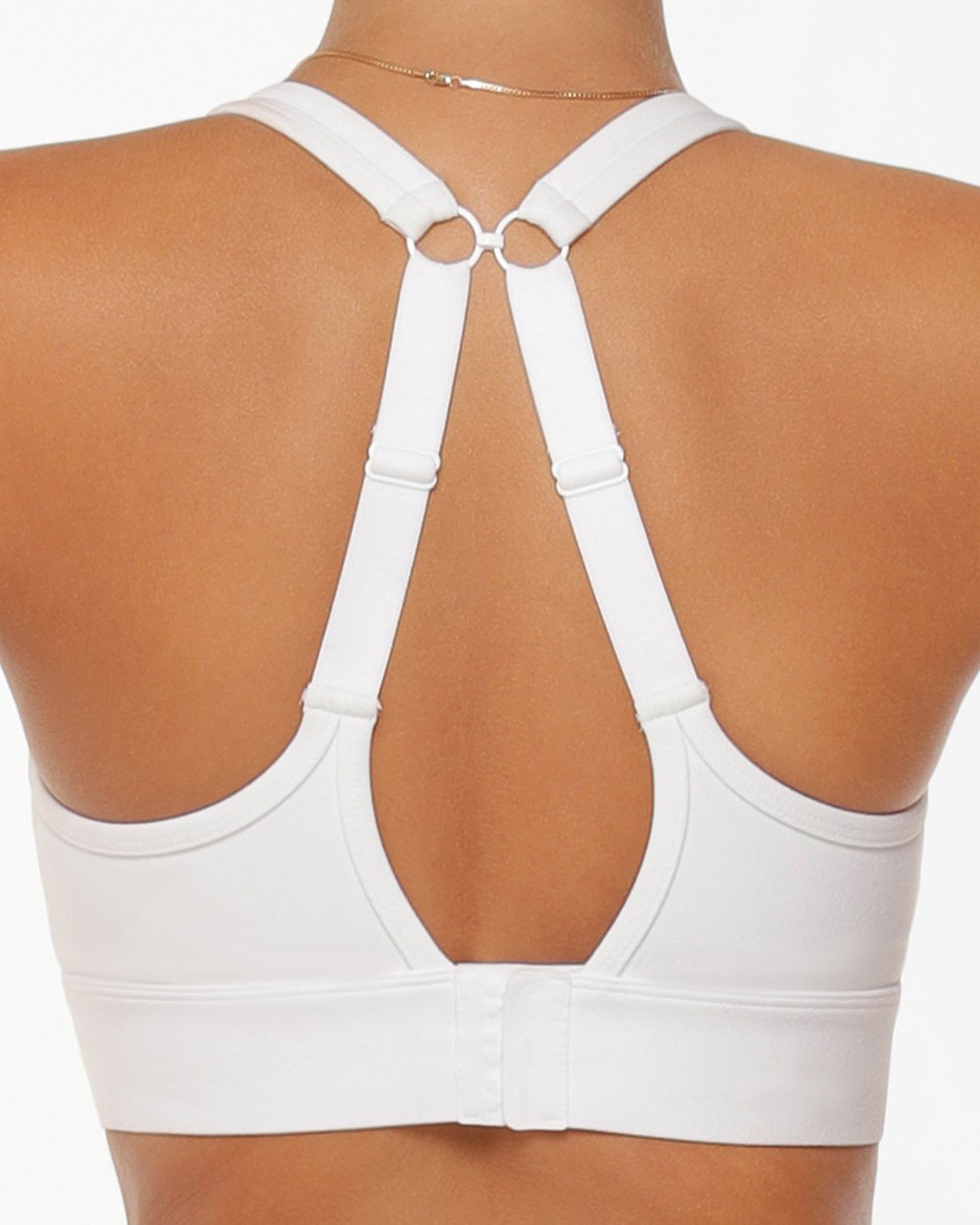 Amy Maximum Support Sports Bra - White slider