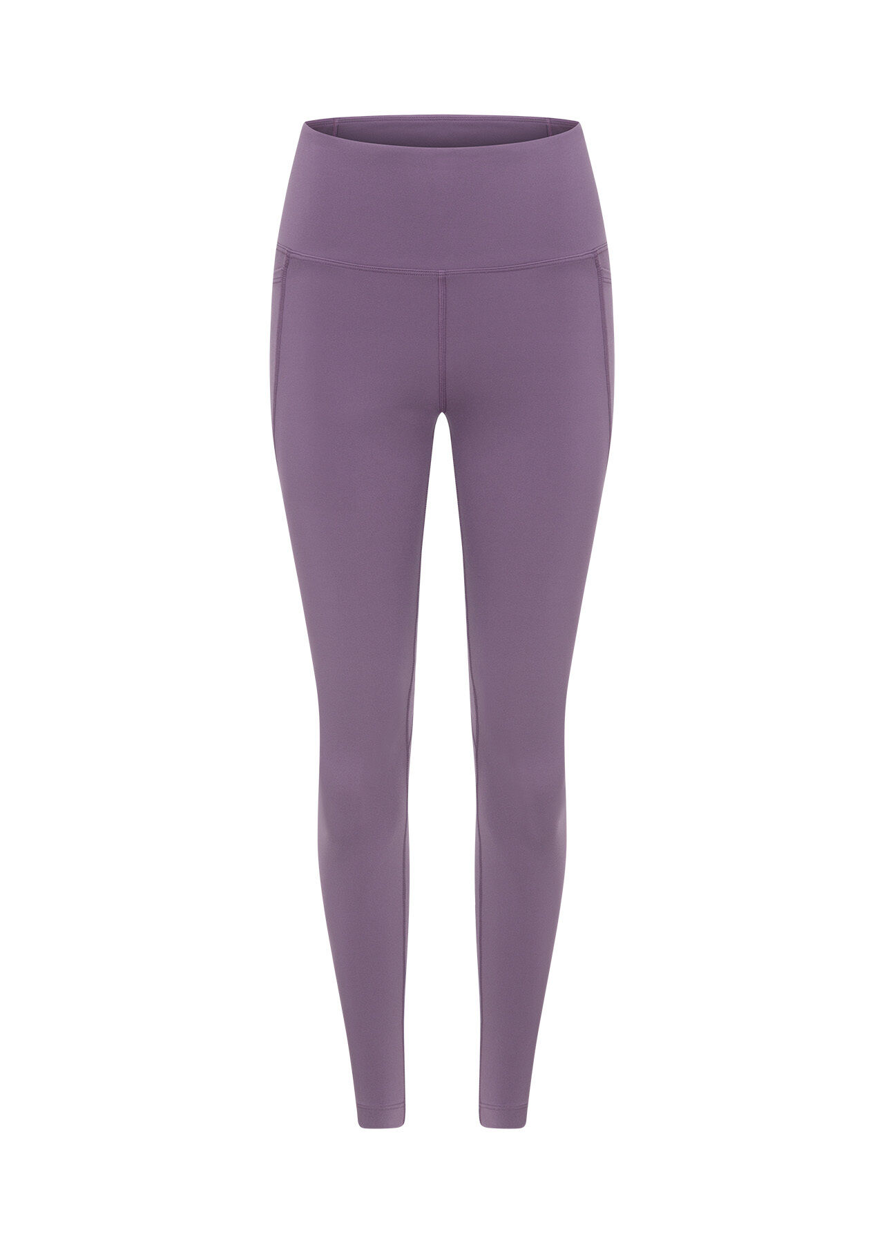 Amy No Ride Phone Pocket Ankle Biter Leggings - Grape slider