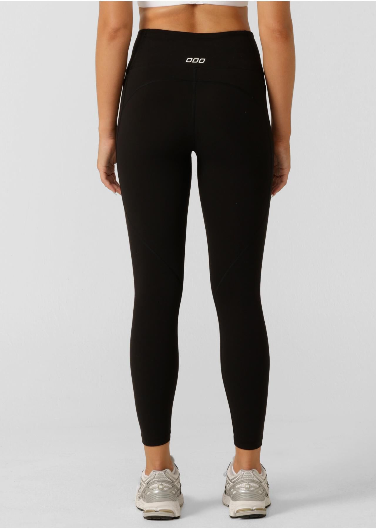 Amy No Ride Phone Pocket Ankle Biter Tech Leggings - Black slider