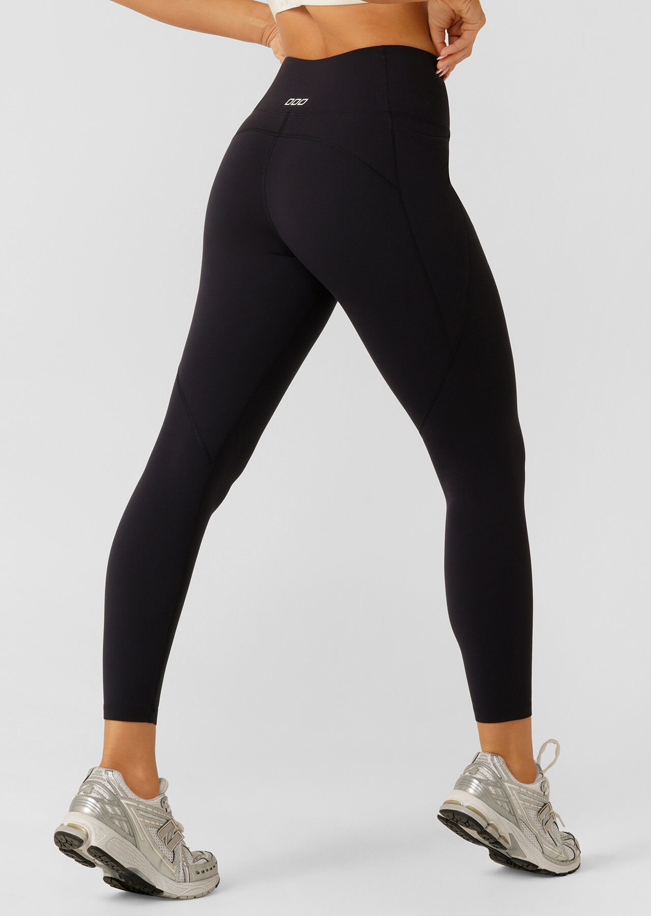 Amy No Ride Phone Pocket Ankle Biter Tech Leggings - Midnight Blue slider