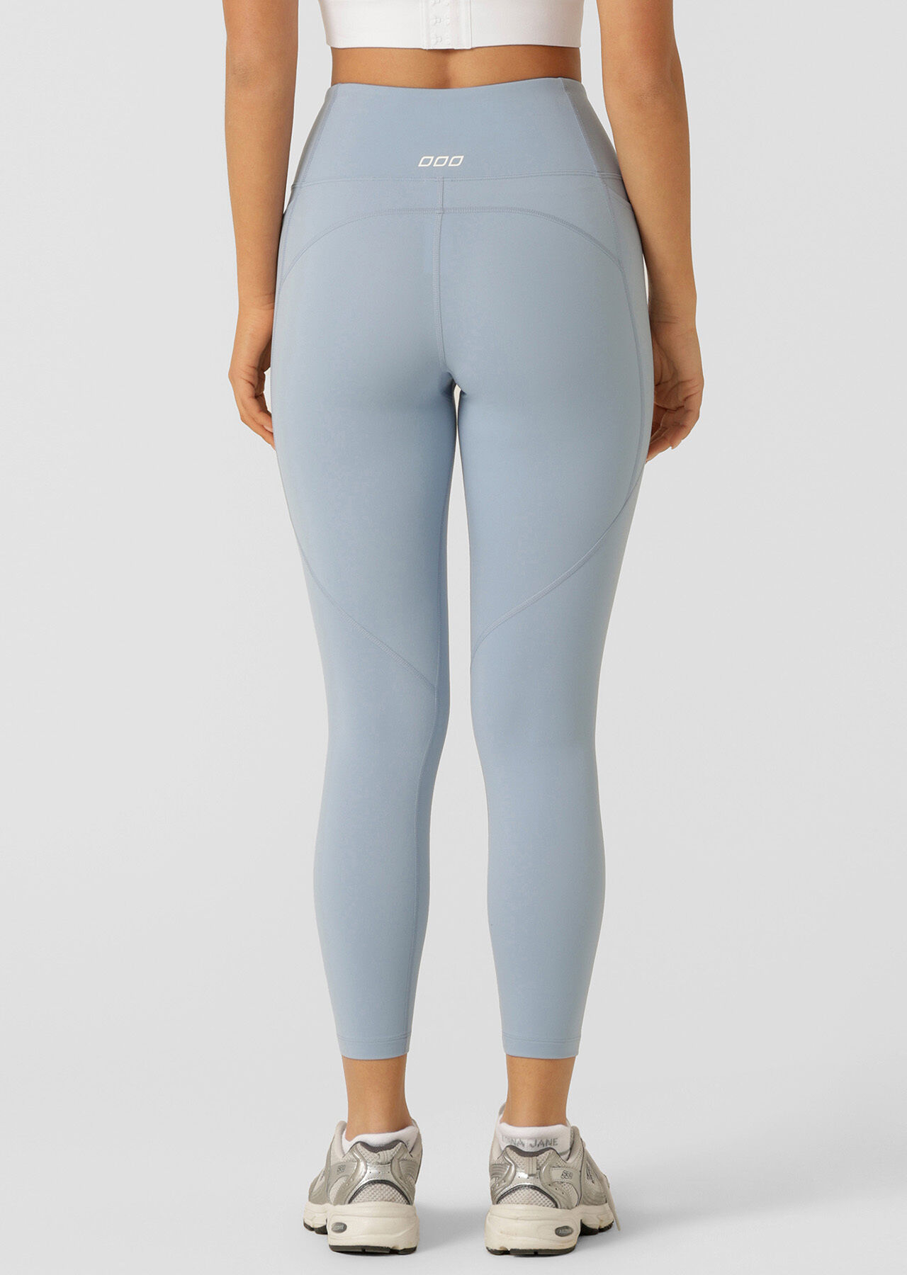 Amy Phone Pocket Ankle Biter Tech Leggings - Glacier Blue slider