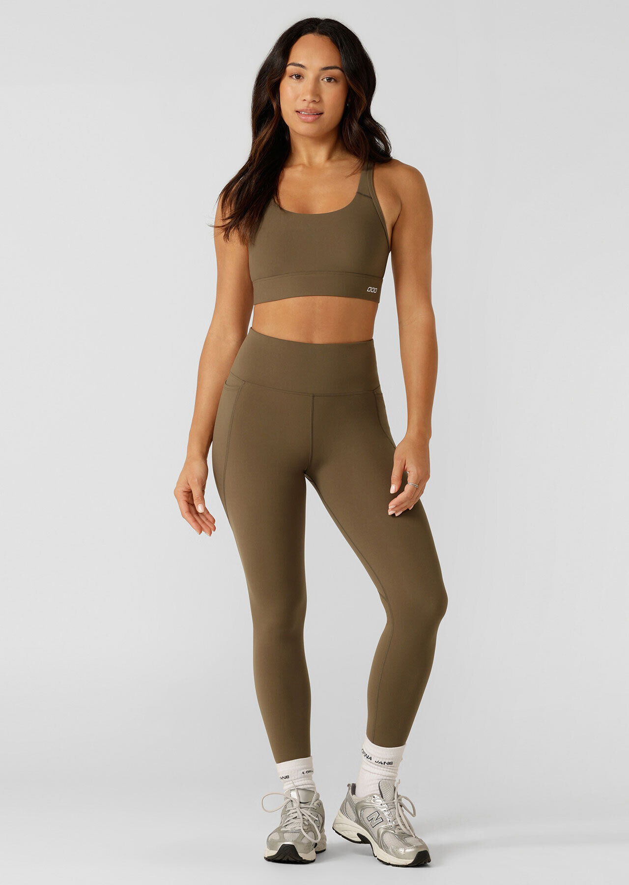 Amy Phone Pocket Ankle Biter Tech Leggings - Hazel slider