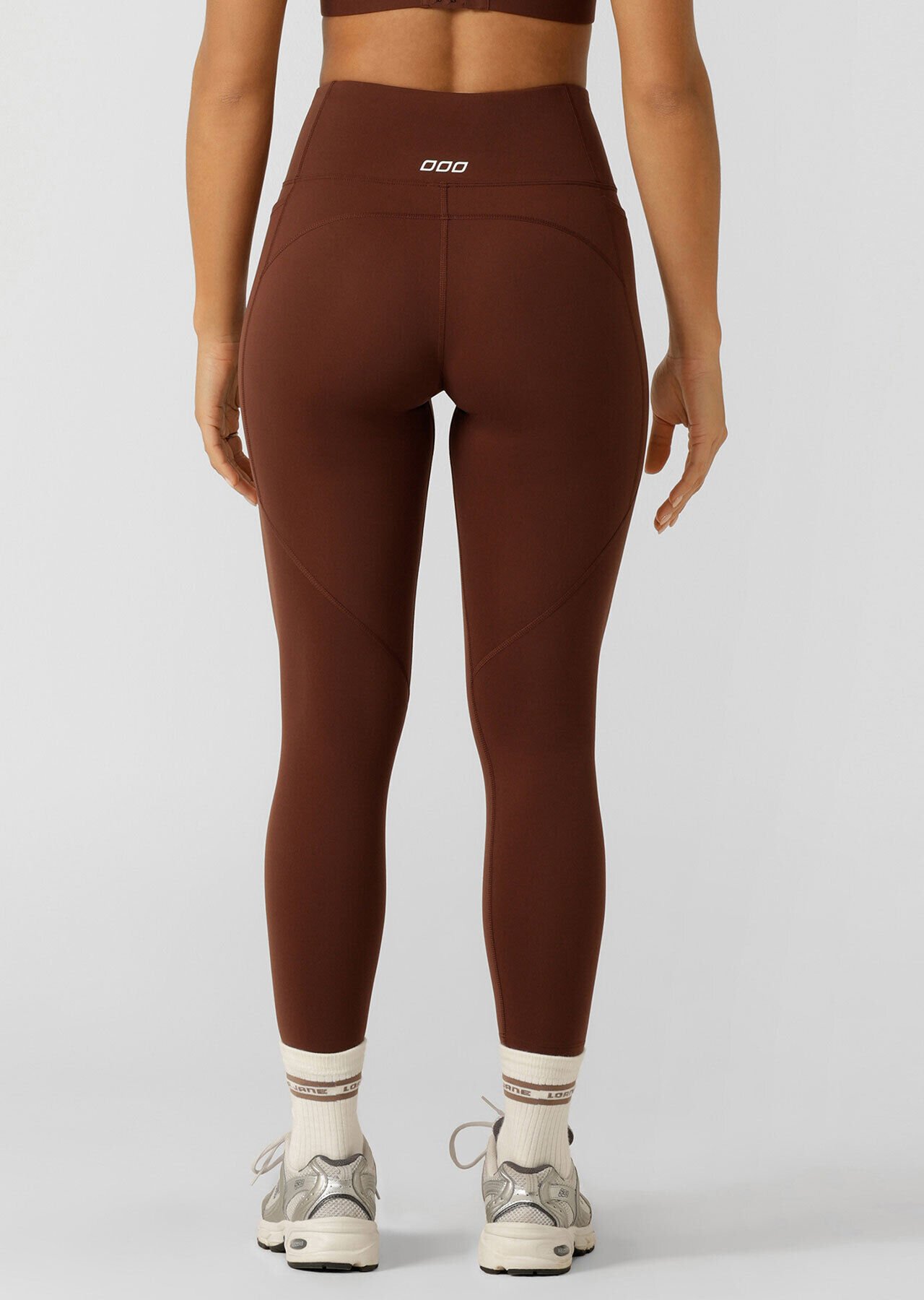 Amy Phone Pocket Ankle Biter Tech Leggings - Truffle slider