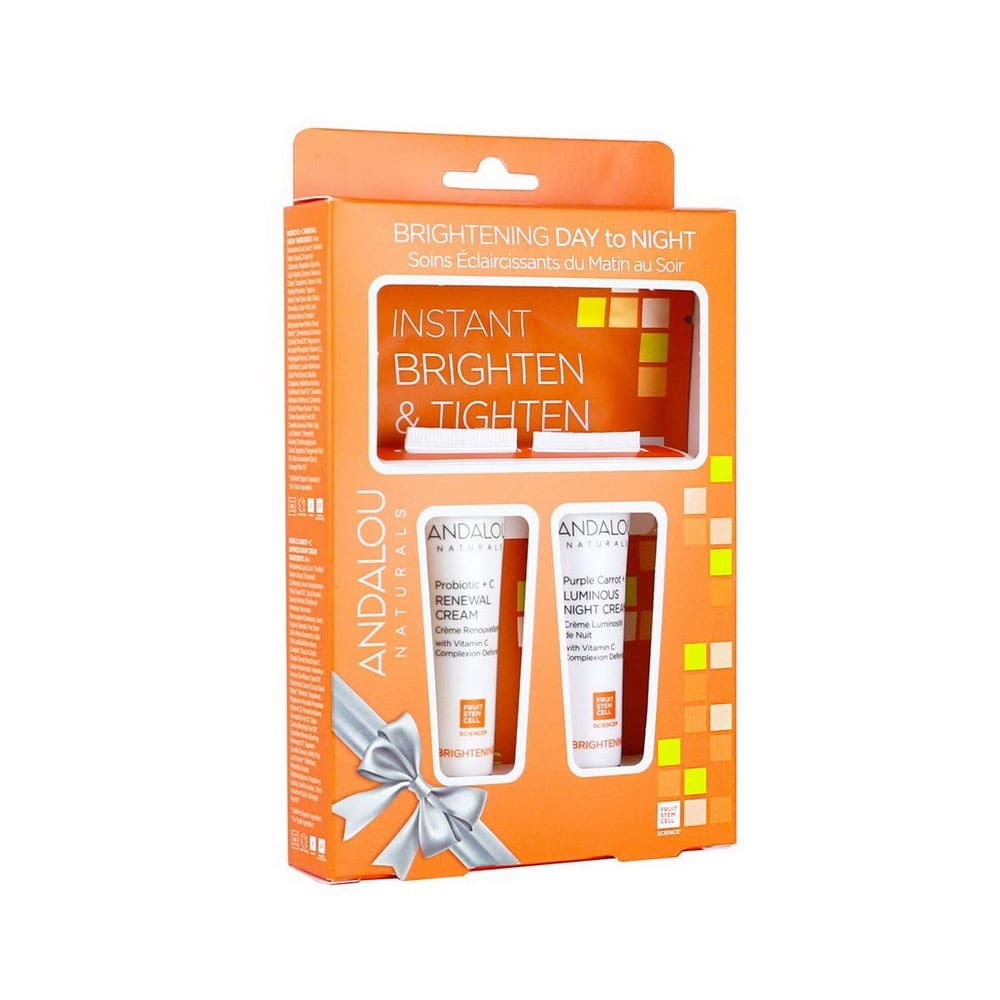 Andalou Naturals Brightening Day To Night Gift Kit slider