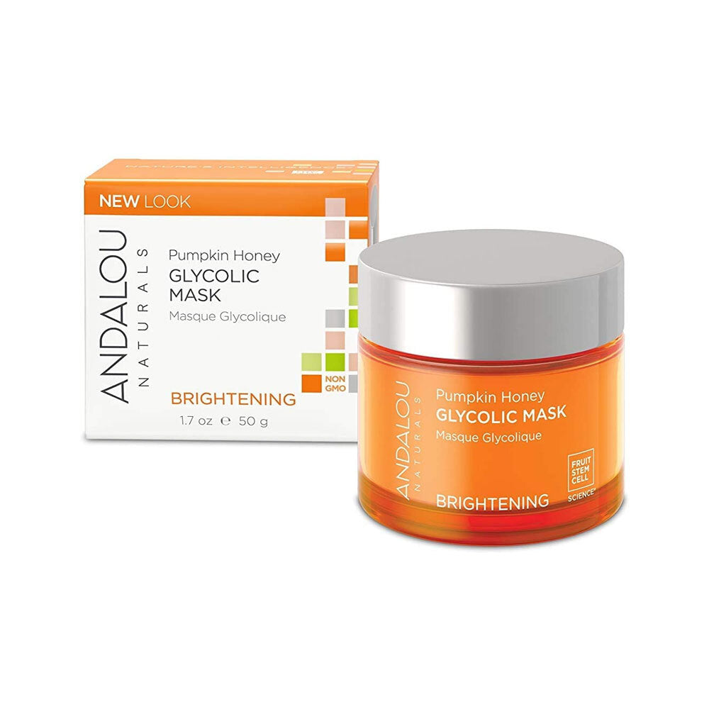 Andalou Naturals Brightening Pumpkin Honey Glycolic Mask 50g slider