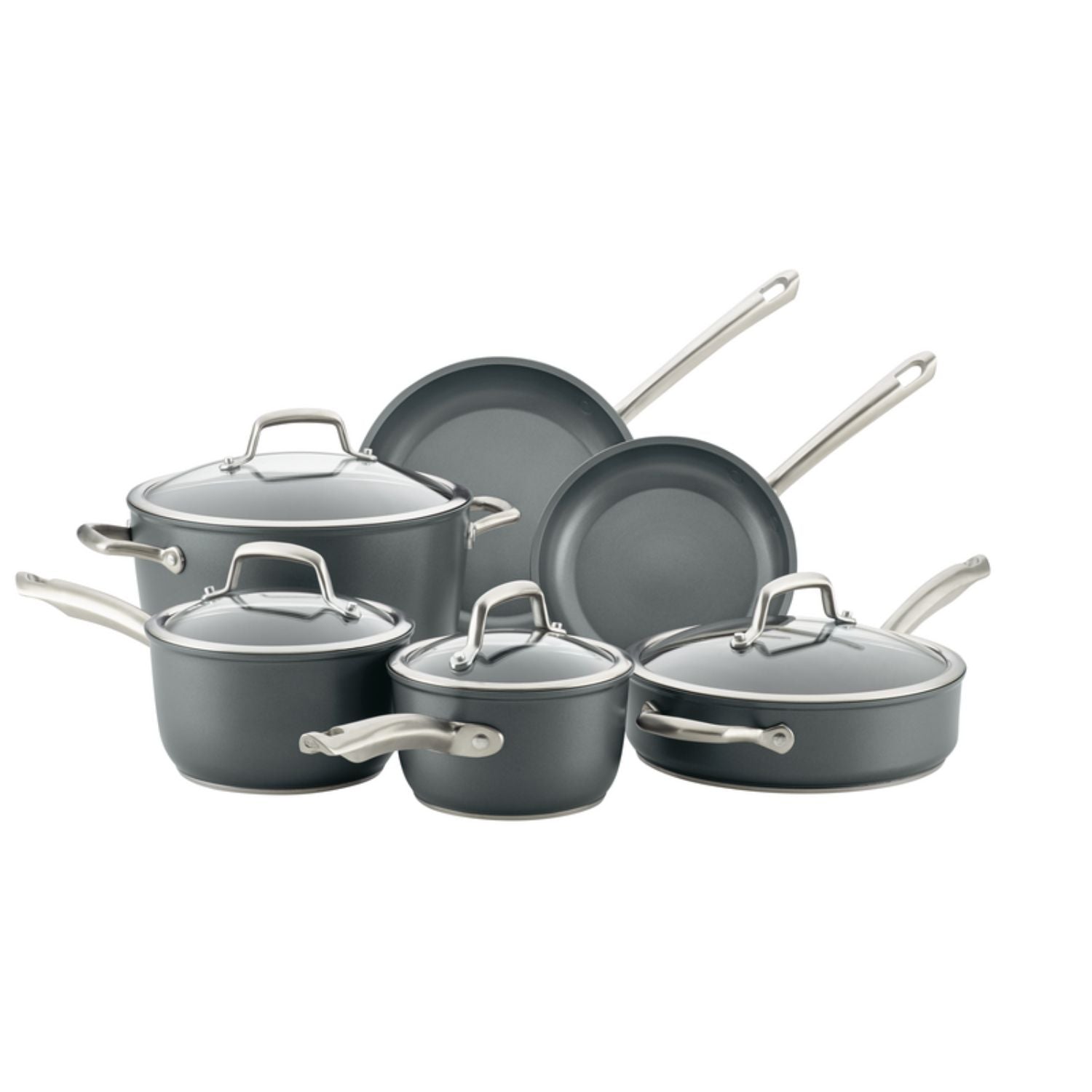 Anolon Accolade Nonstick Induction 10 Piece Cookware Set slider