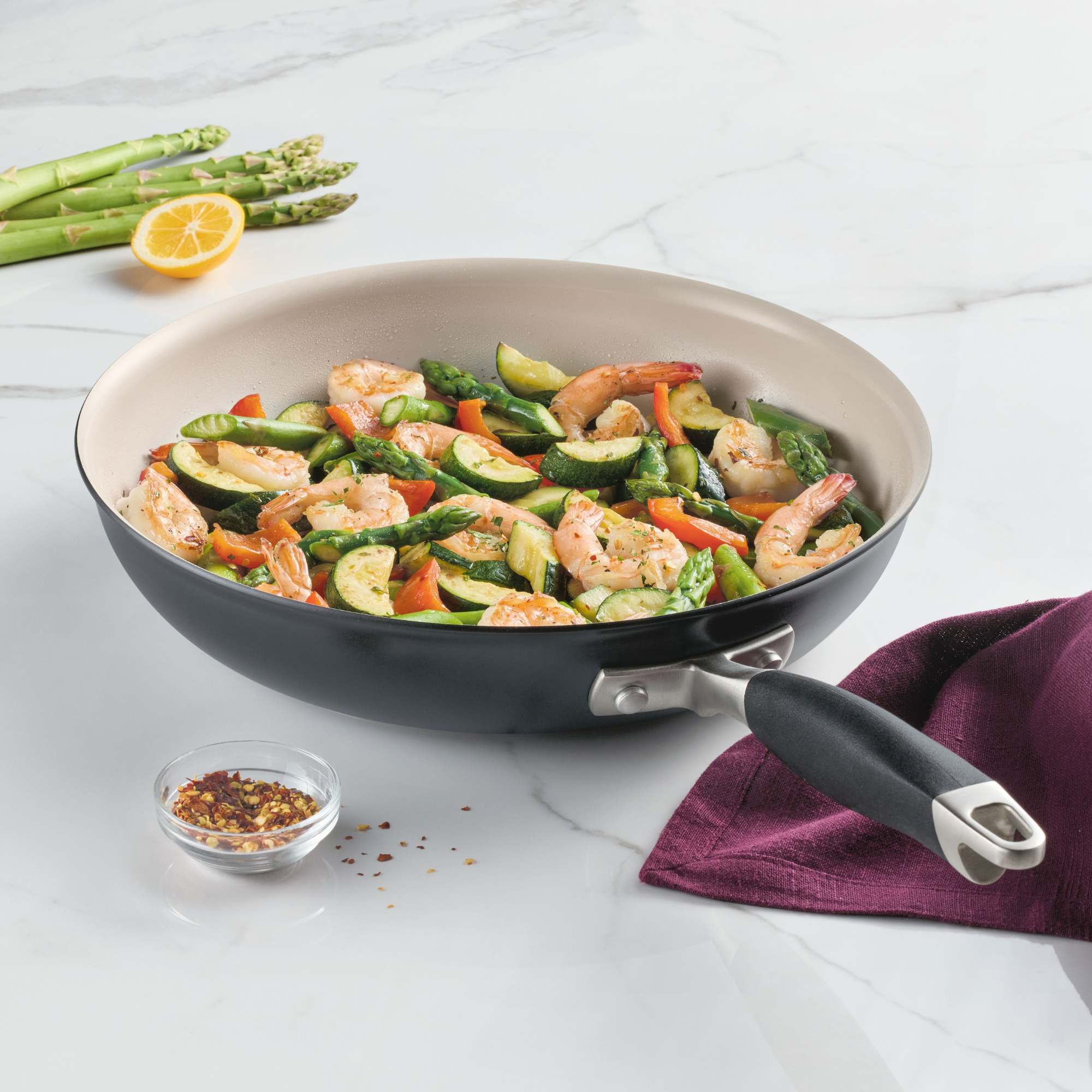 Anolon Advanced Ceramic Nonstick Induction Frypan 30.4cm slider