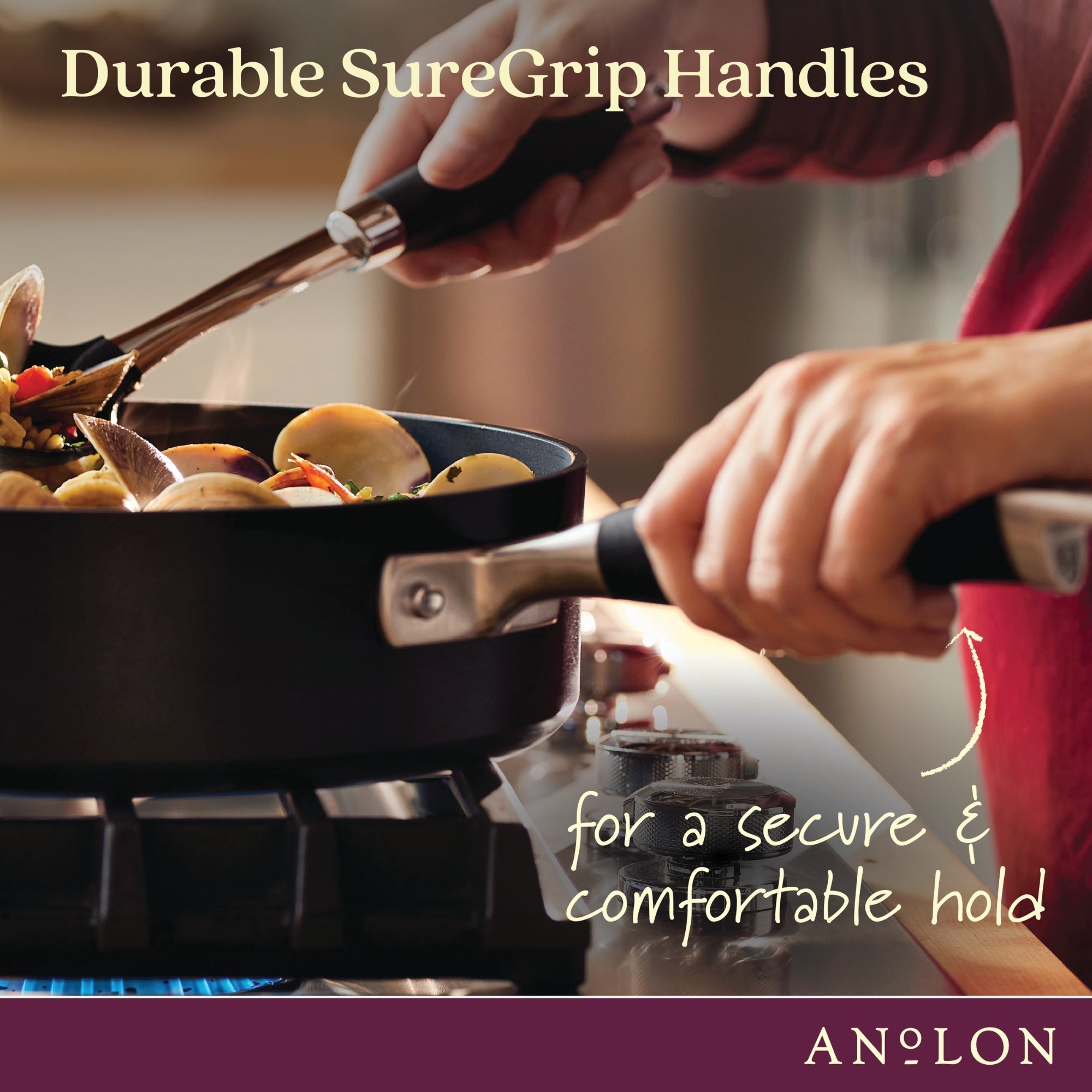 Anolon Advanced Home Nonstick 11 Piece Cookware Set Onyx slider