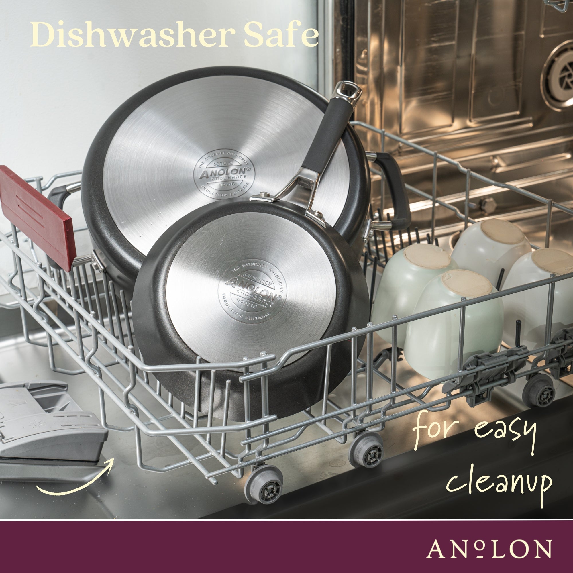 Anolon Endurance+ Nonstick 3 Piece Cookware Set slider