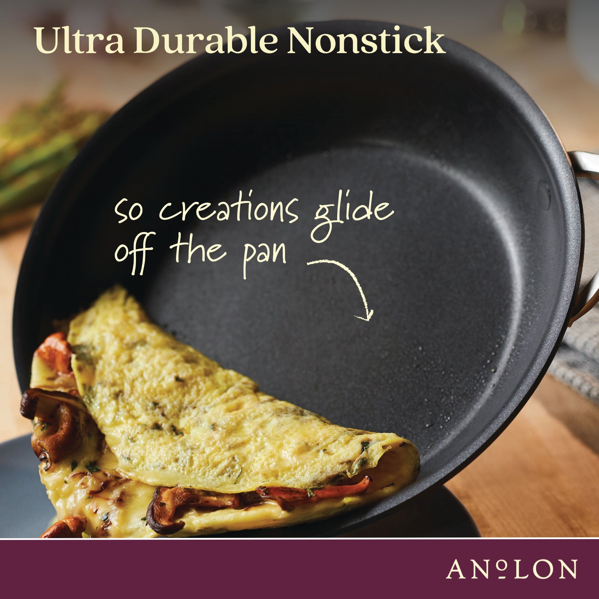 Anolon Endurance+ Nonstick 3 Piece Cookware Set slider