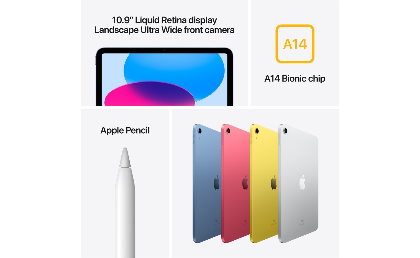 Apple iPad Wi-Fi 64GB (Yellow) [10th Gen] slider