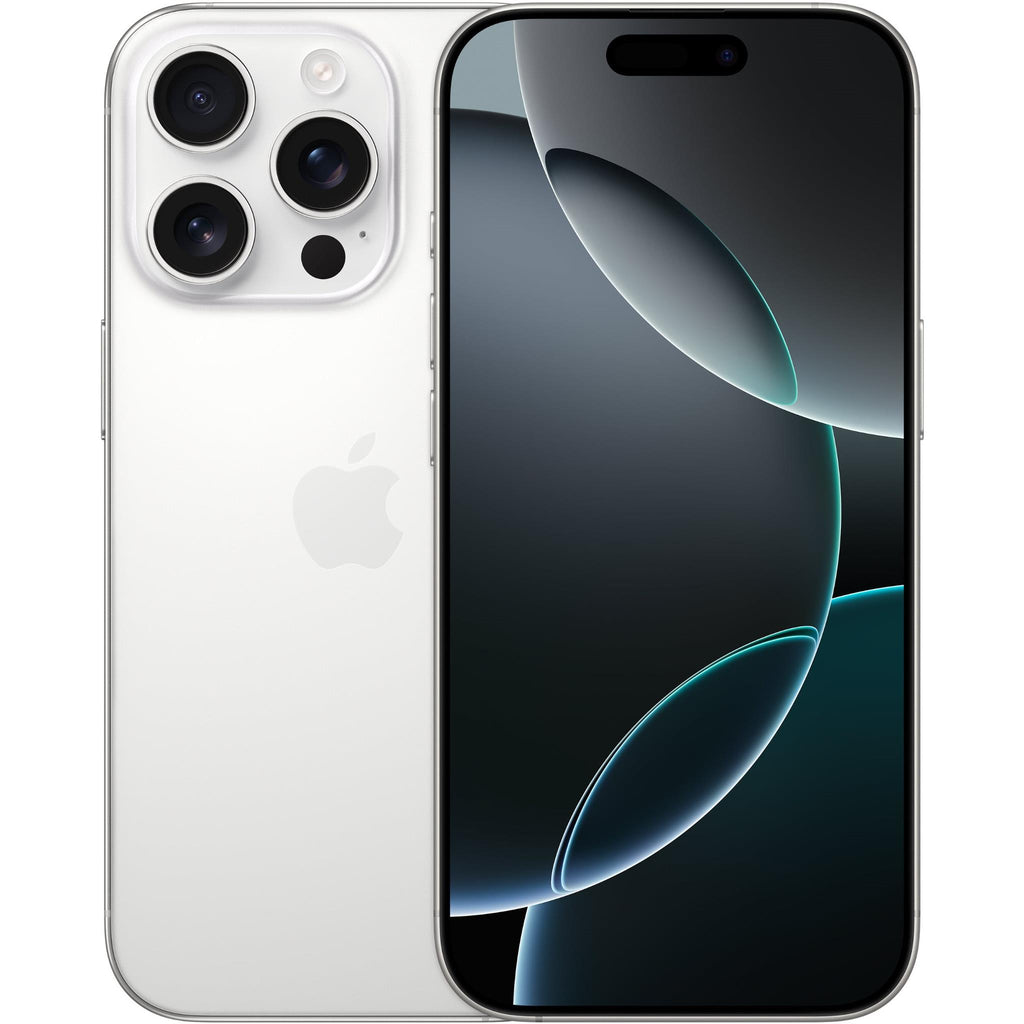 Apple iPhone 16 Pro 256GB (White Titanium) [~Renewed]