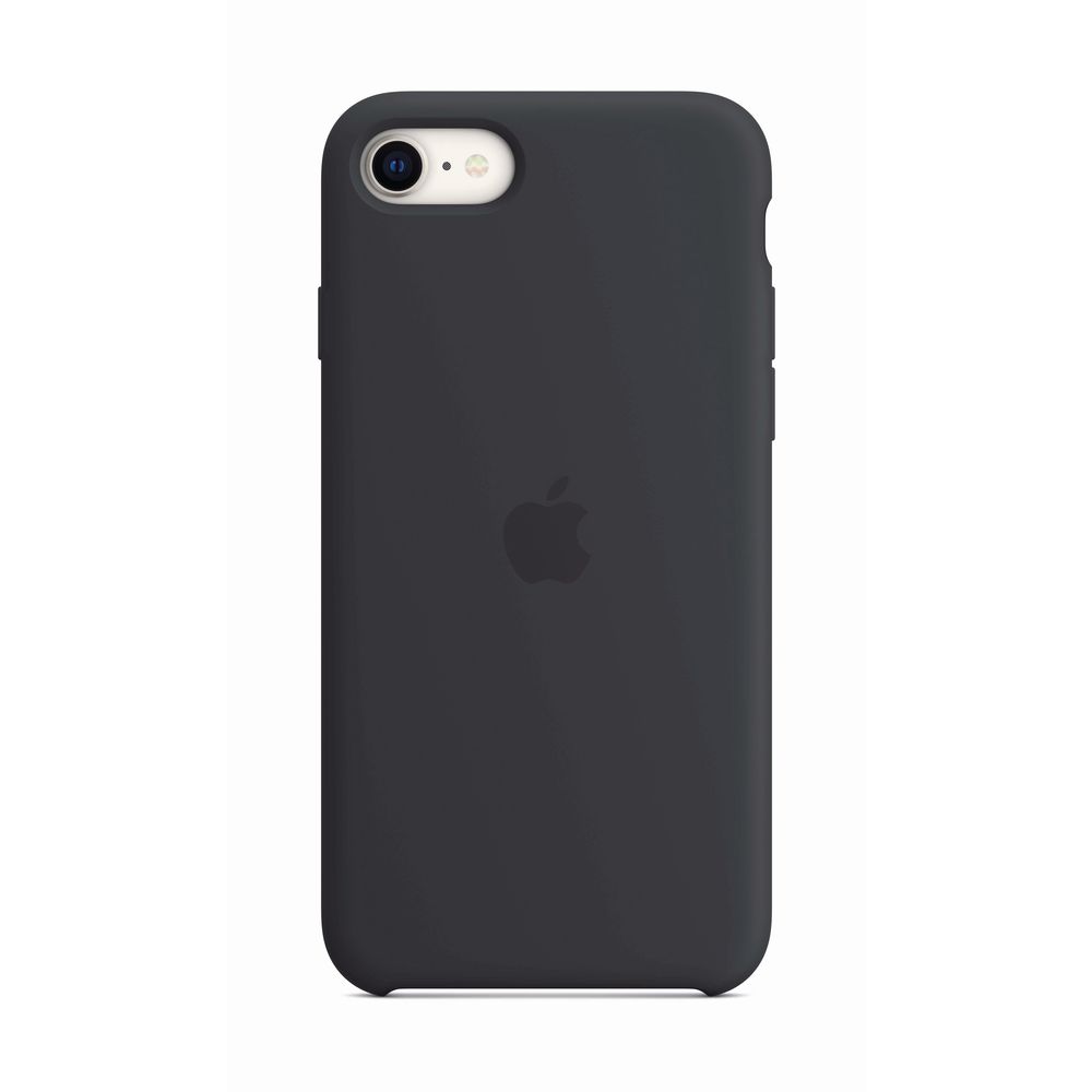 Apple iPhone SE Silicone Case Midnight slider