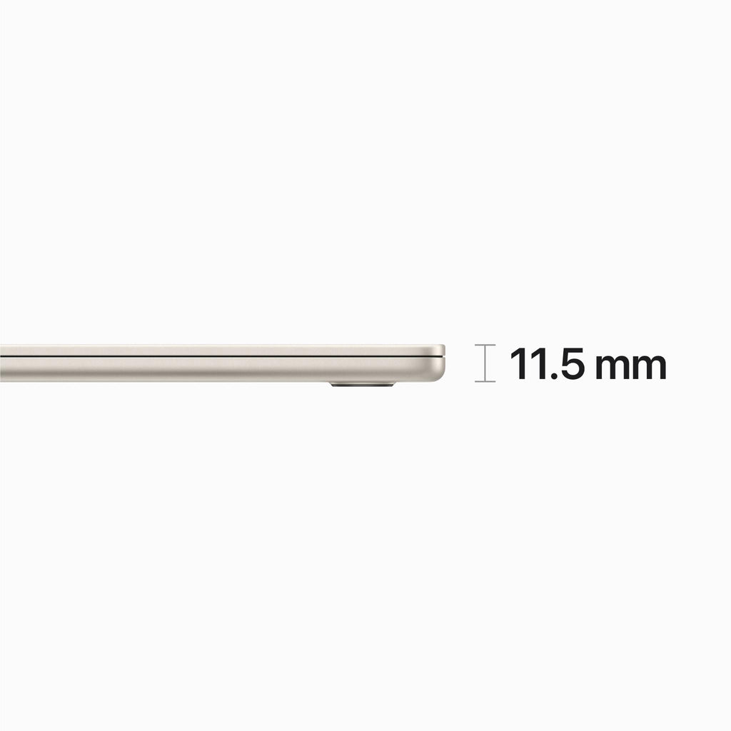 Apple MacBook Air 15-inch with M2 Chip, 256GB SSD (Starlight)[2023] slider