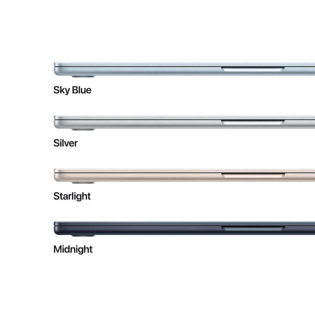 Apple MacBook Air 15-inch with M4 Chip, 512GB/24GB (Midnight) slider