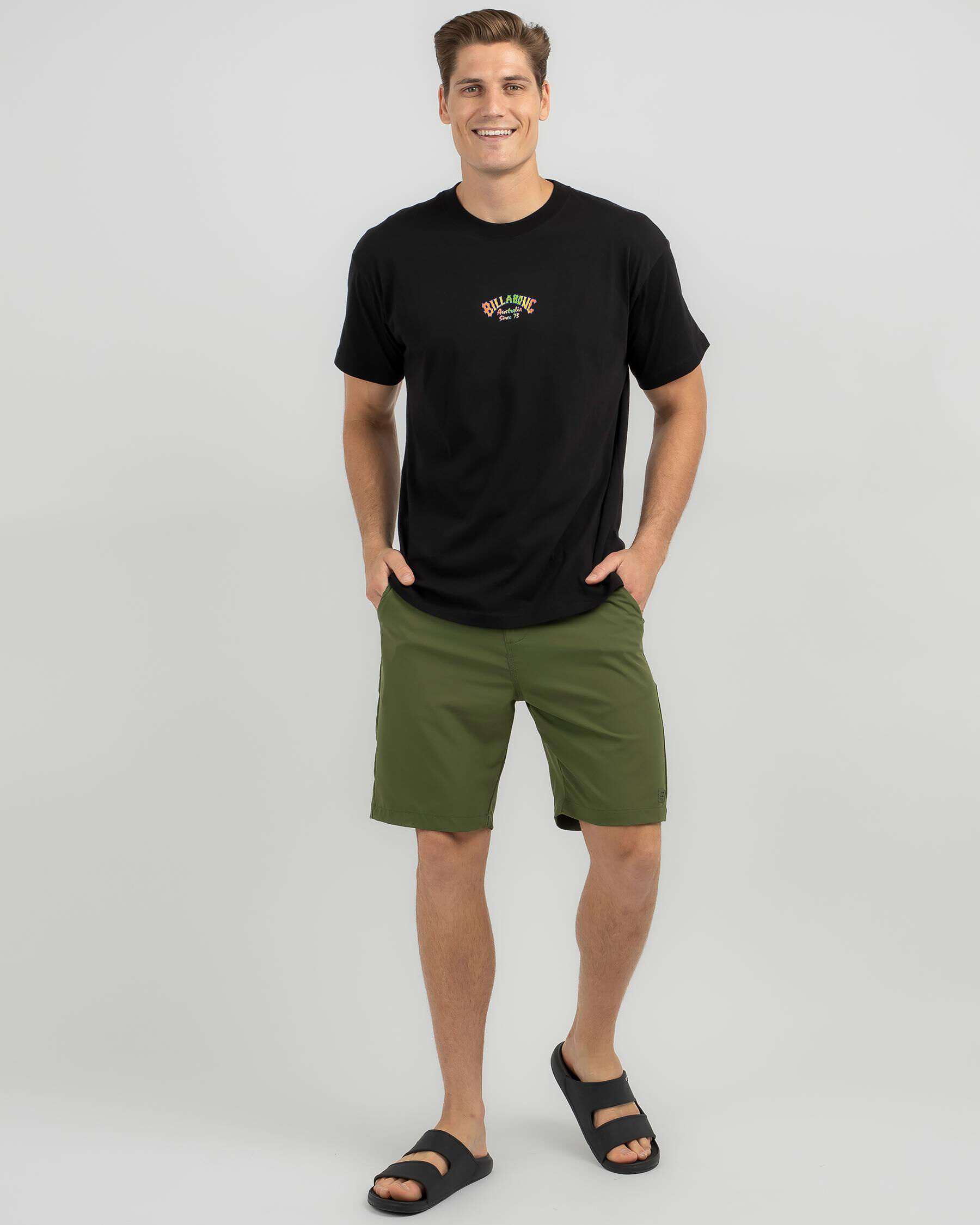 Arch Fade T-Shirt - Black slider