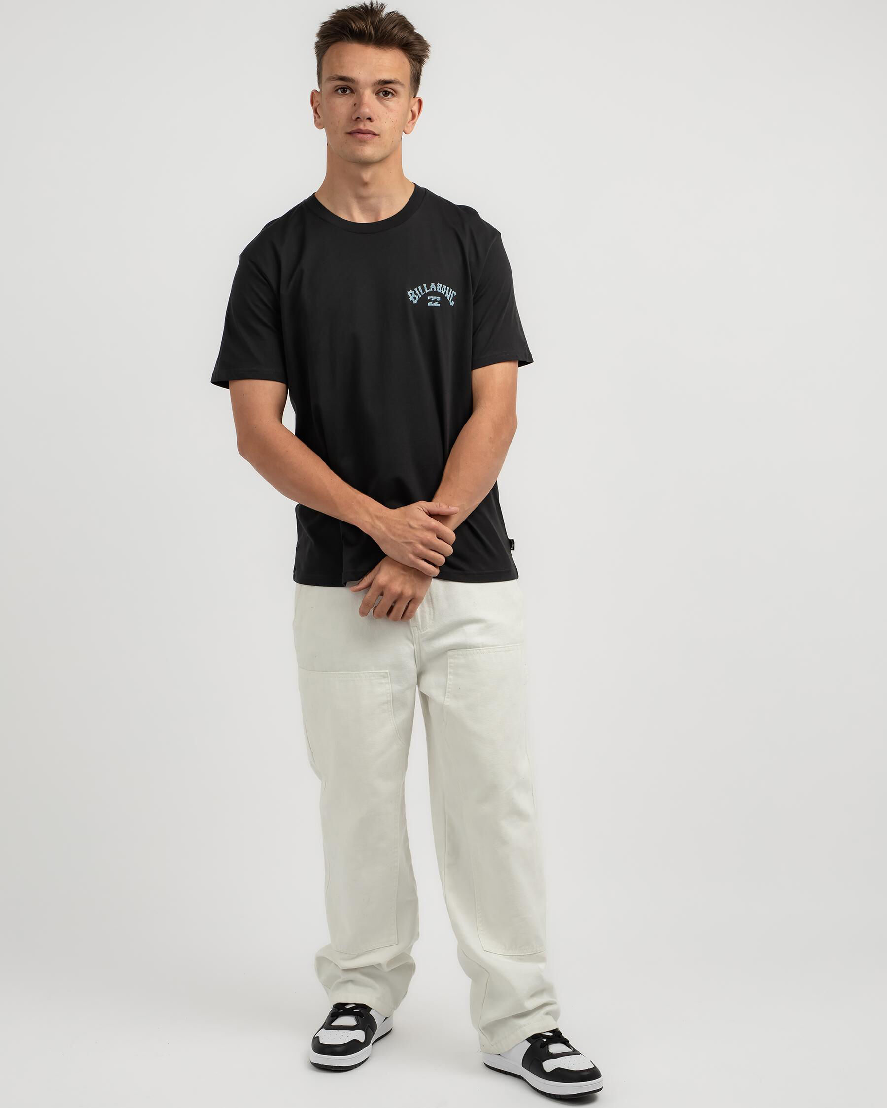 Arch Fill T-Shirt - Washed Black slider