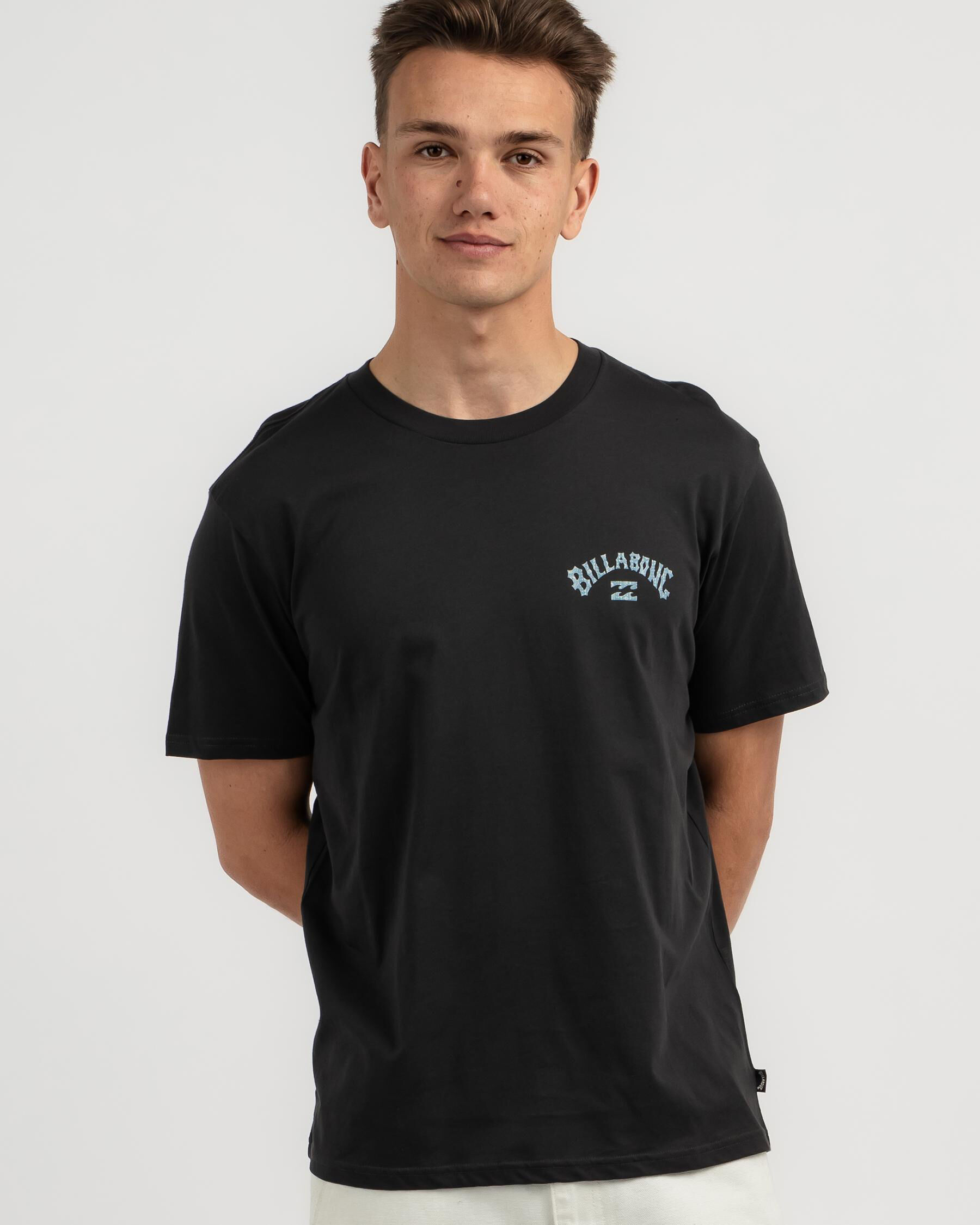 Arch Fill T-Shirt - Washed Black slider