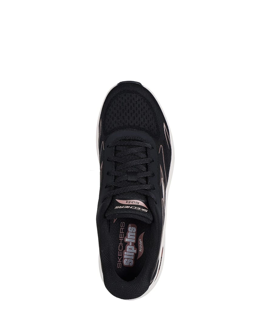 Skechers Slip-Ins: Arch Fit 2.0 - Sleek Stride - BLACK/ROSE GOLD slider