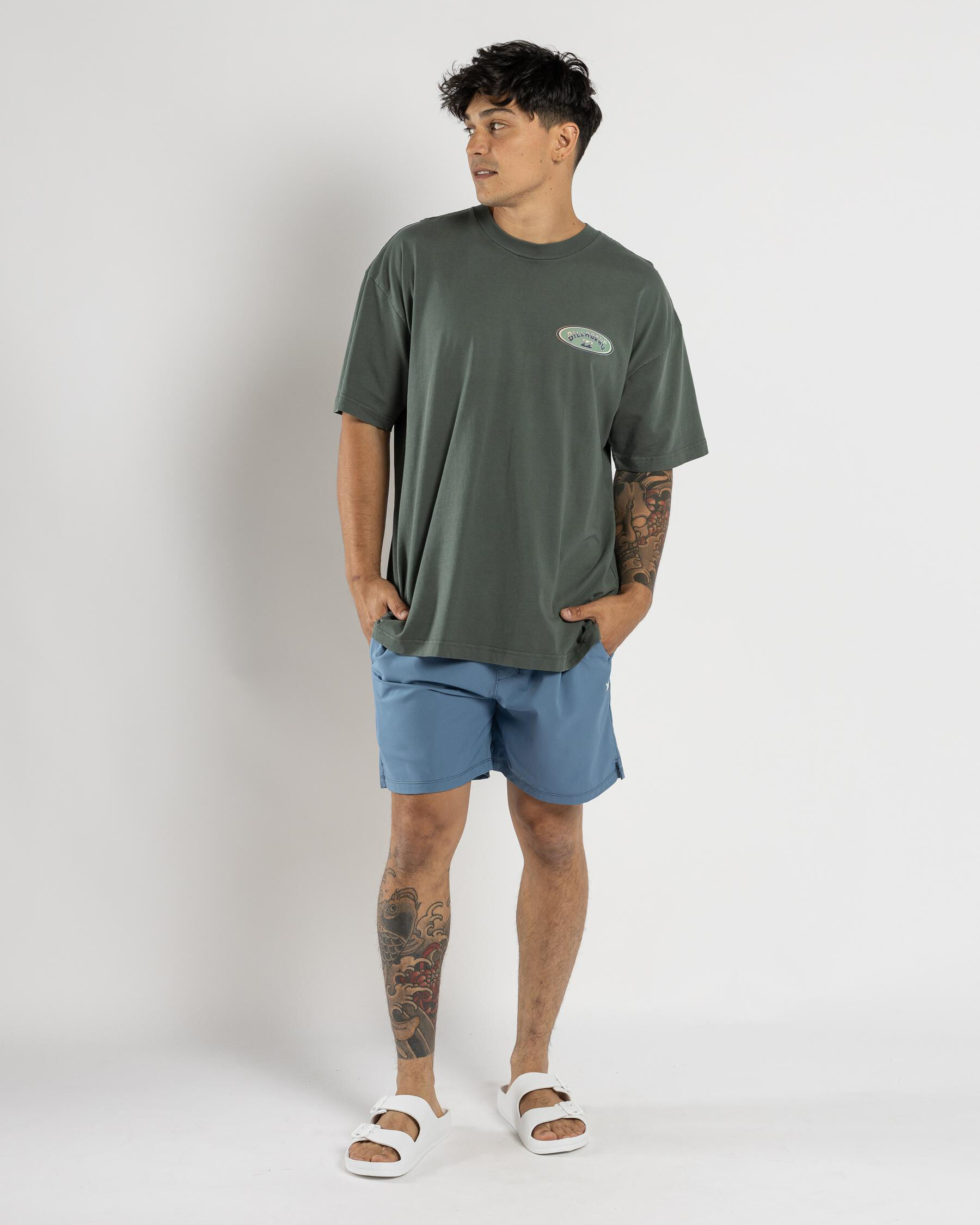 Arch Wave OG T-Shirt - Slate Green slider