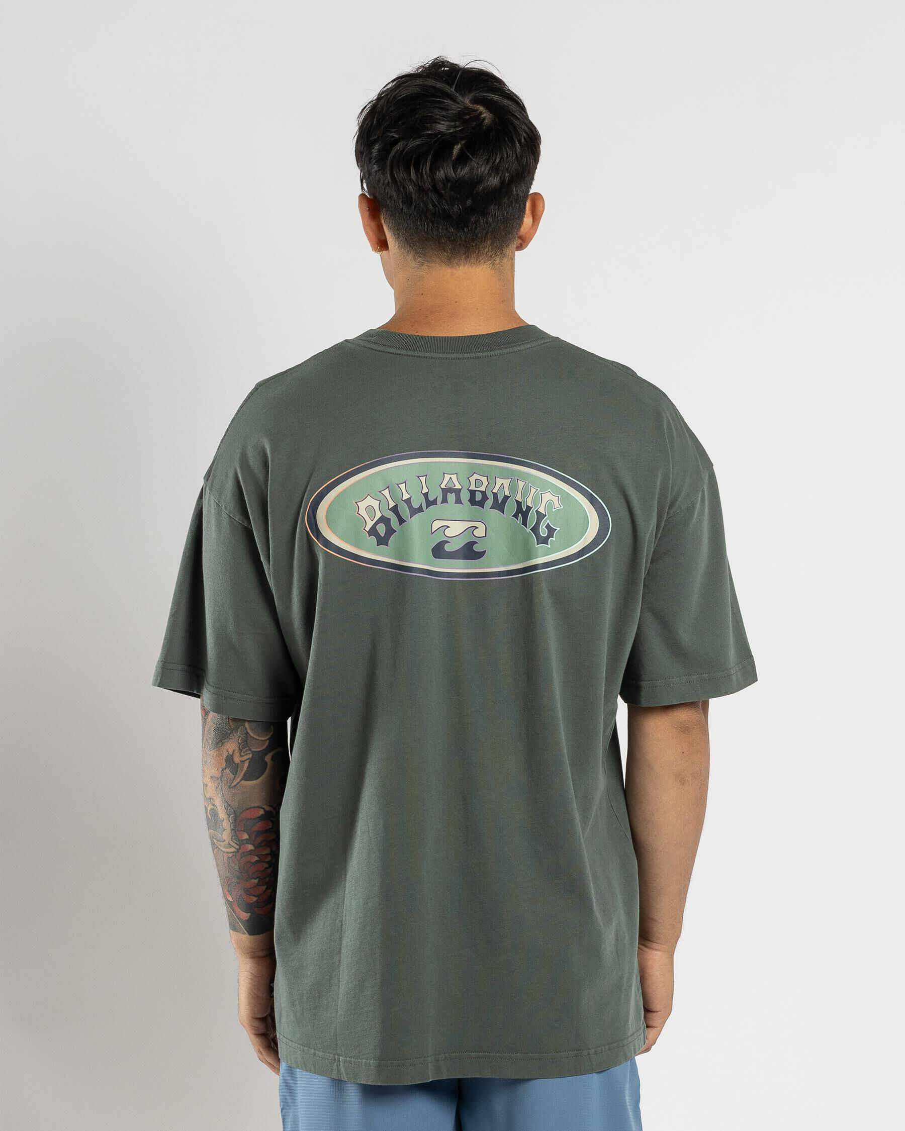 Arch Wave OG T-Shirt - Slate Green slider