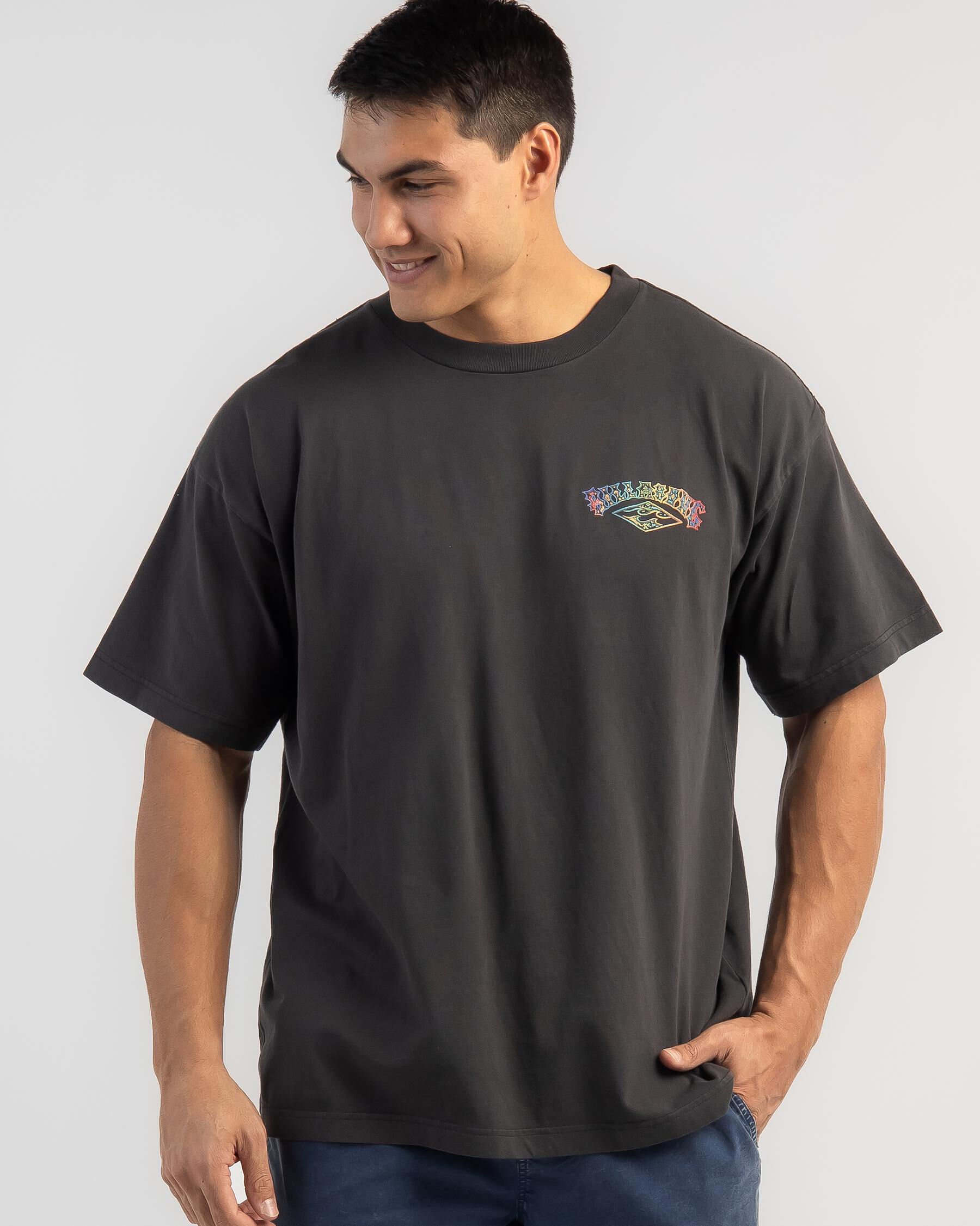 Arch Wave T-Shirt - Washed Black slider