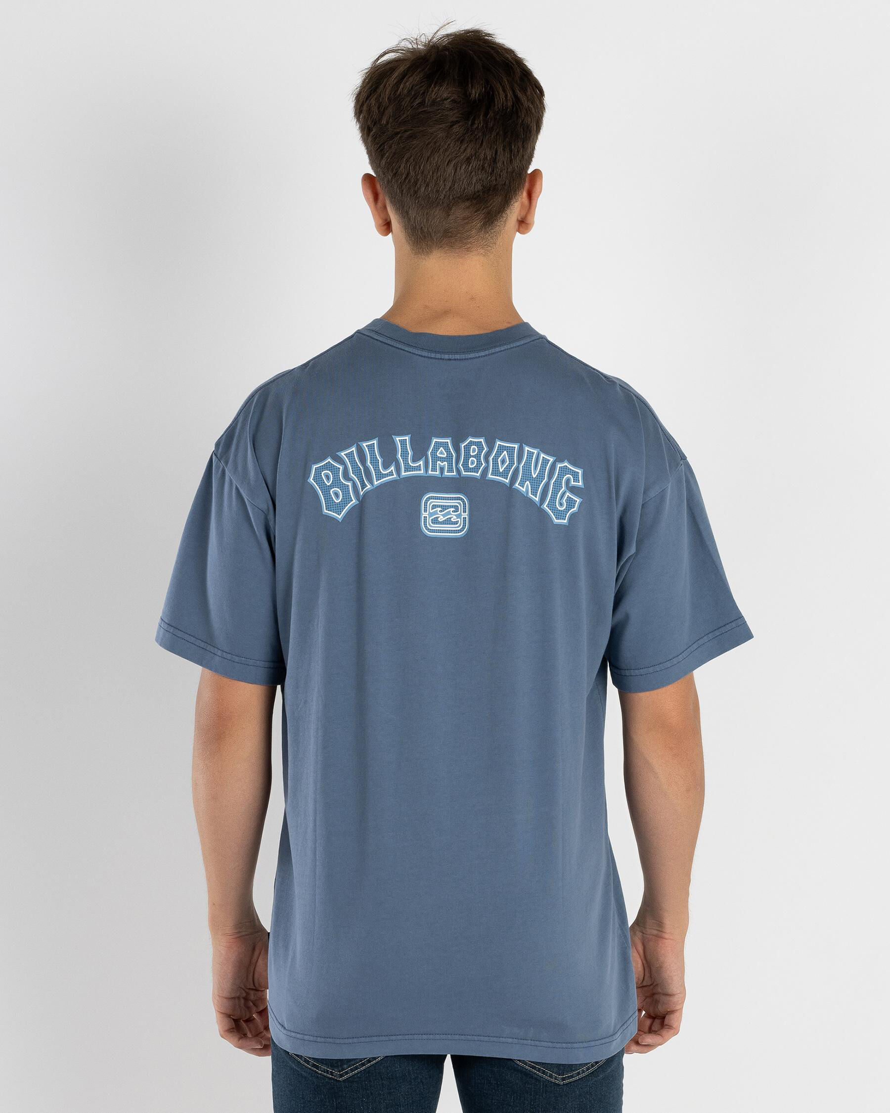 Arch Waves Short Sleeve OG WW T-Shirt - Slate Blue slider