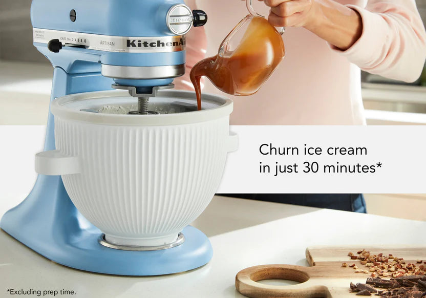 Artisan Tilt-Head Stand Mixer KSM192 + Ice Cream Bowl Bundle slider