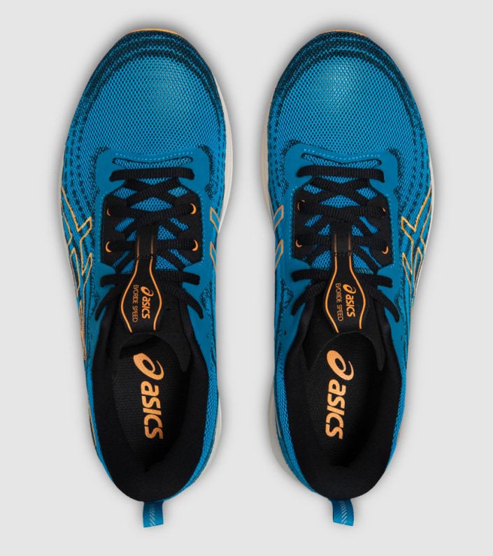 Asics Evoride Speed Mens - ISLAND BLUE ORANGE POP slider