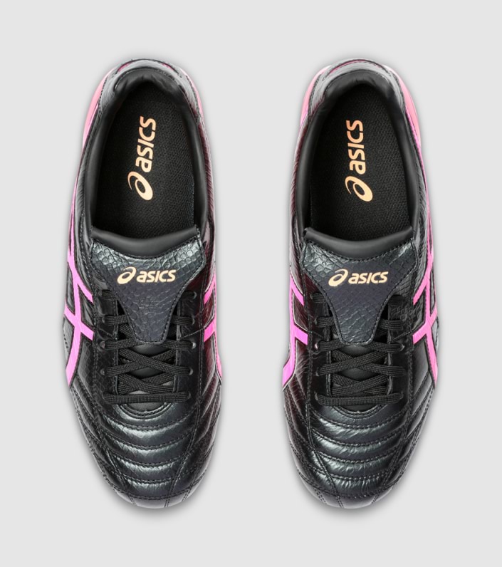 Asics Lethal Testimonial 4 It (Fg) Mens Football Boots - BLACK HOT PINK slider