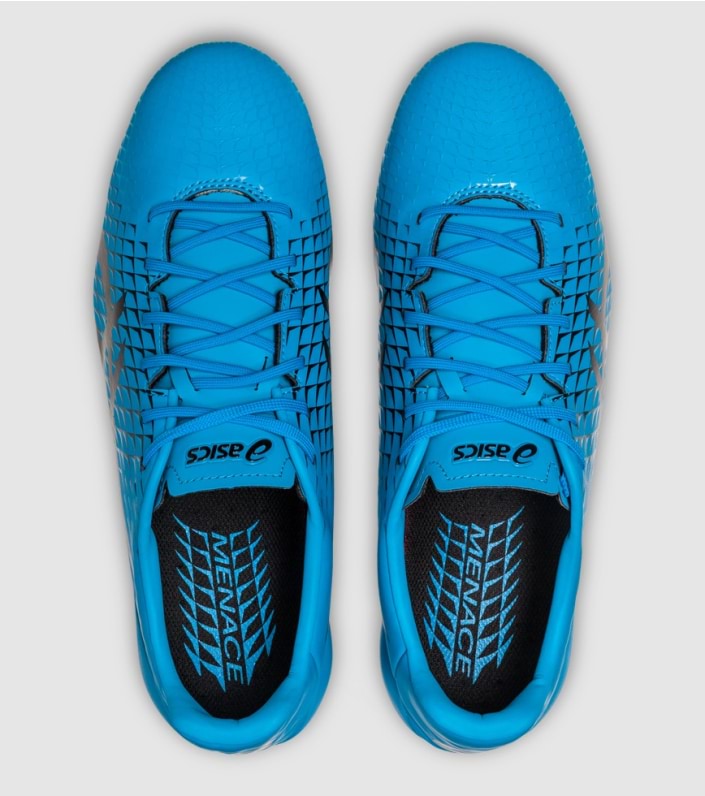 Asics Menace 4 Mens Football Boots - ISLAND BLUE BLACK slider