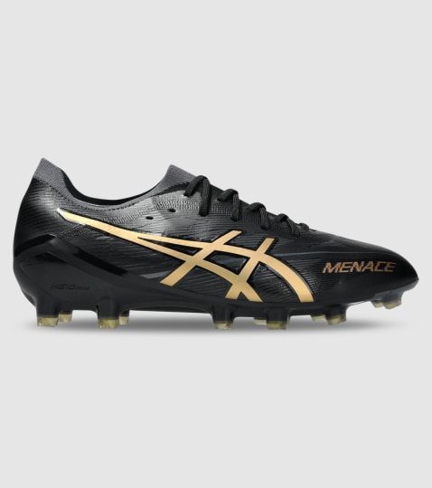 Asics Menace 5 (Fg) Mens Football Boots - BLACK PURE GOLD