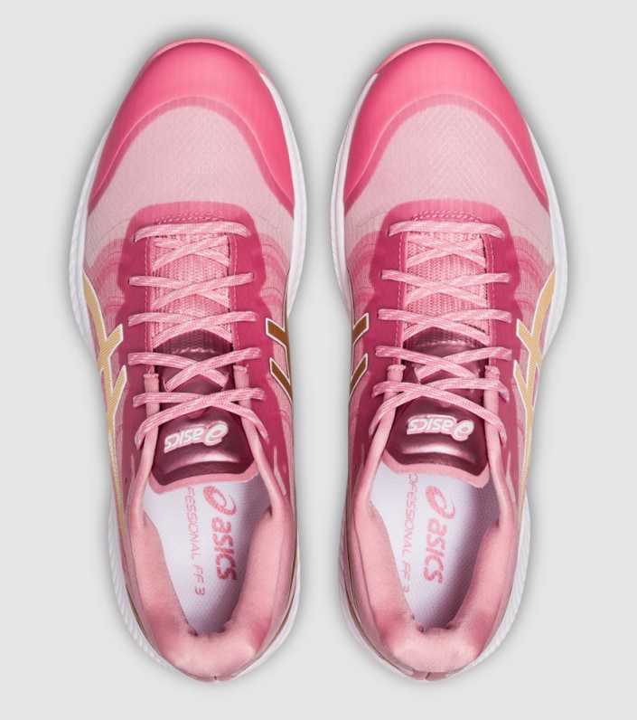 Asics Netburner Professional Ff 3 Womens Netball Shoes - FRUIT PUNCH CHAMPAGNE slider