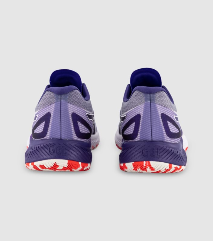 Asics Netburner Professional Ff 3 Womens Netball Shoes - WHITE GENTRY PURPLE slider