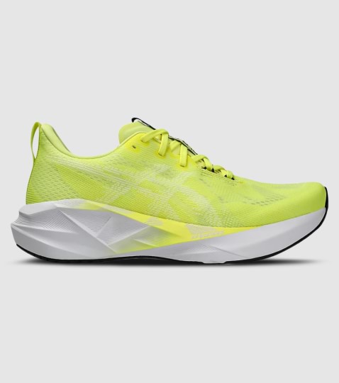 Asics Novablast 5 Mens - CITRON WHITE