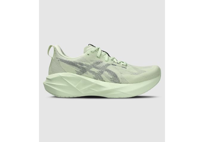 Asics Novablast 5 Womens - WHISPER GREEN MONUMENT BLUE