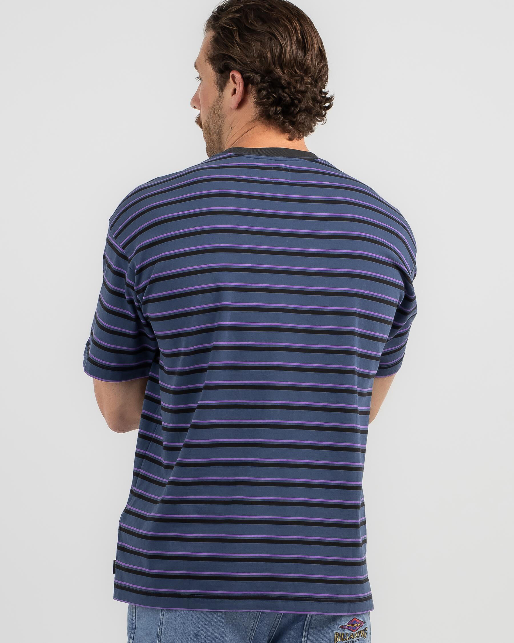 Backbeach Stripe T-Shirt - Dark Blue slider