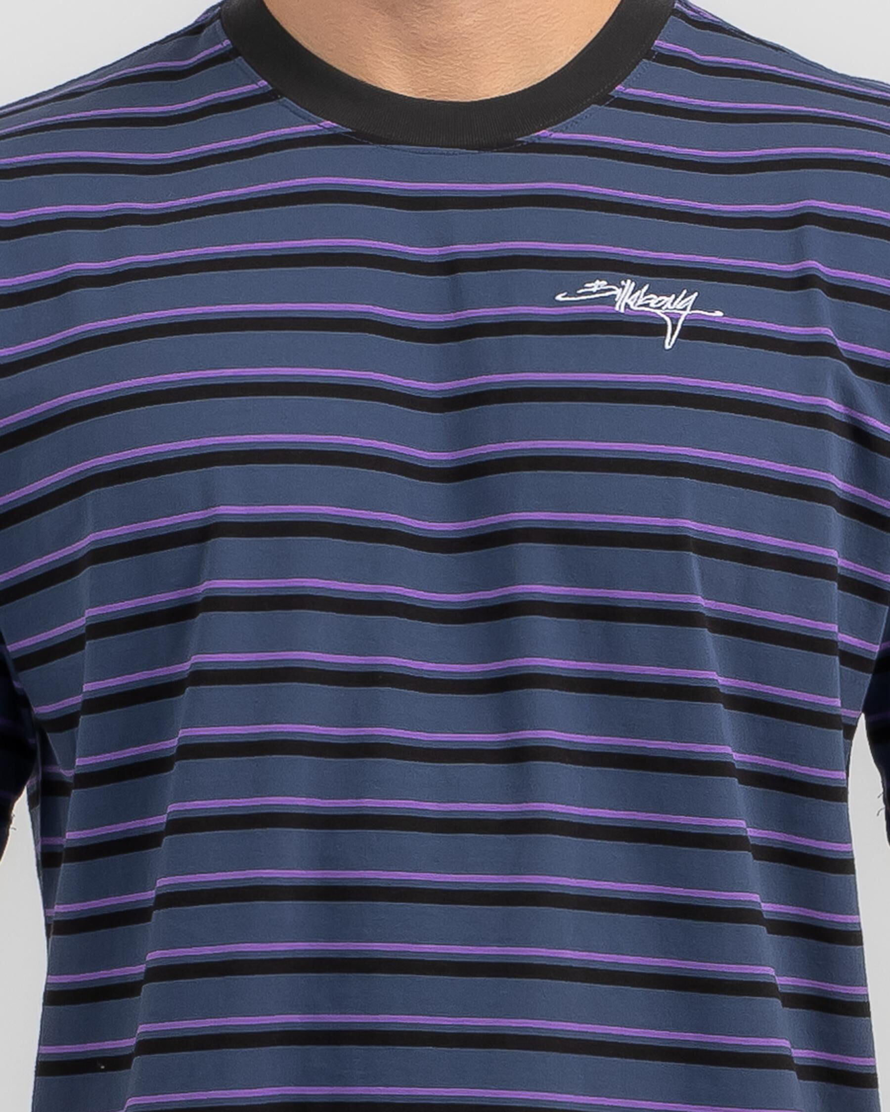 Backbeach Stripe T-Shirt - Dark Blue slider