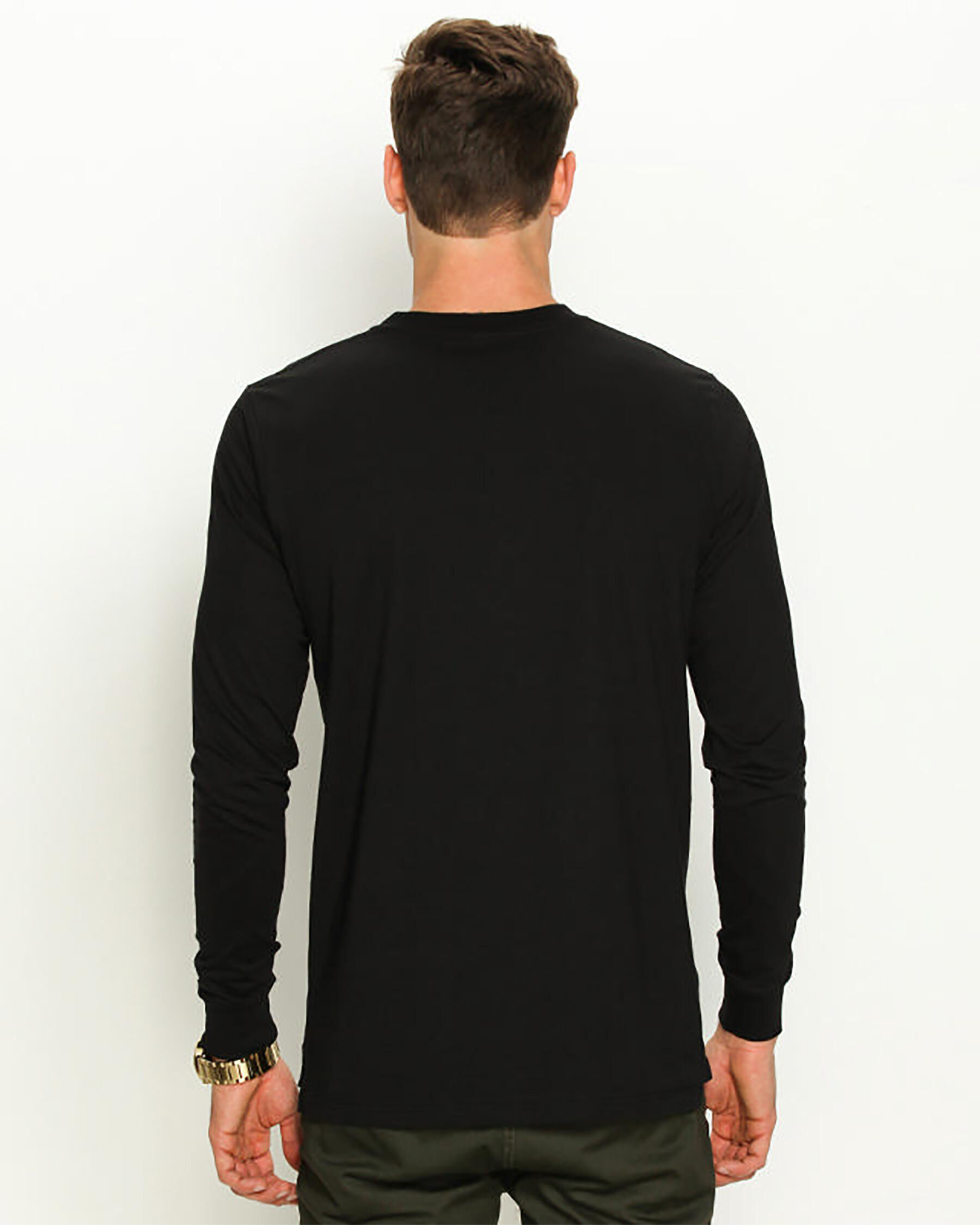 Base Long Sleeve T-Shirt - Black slider