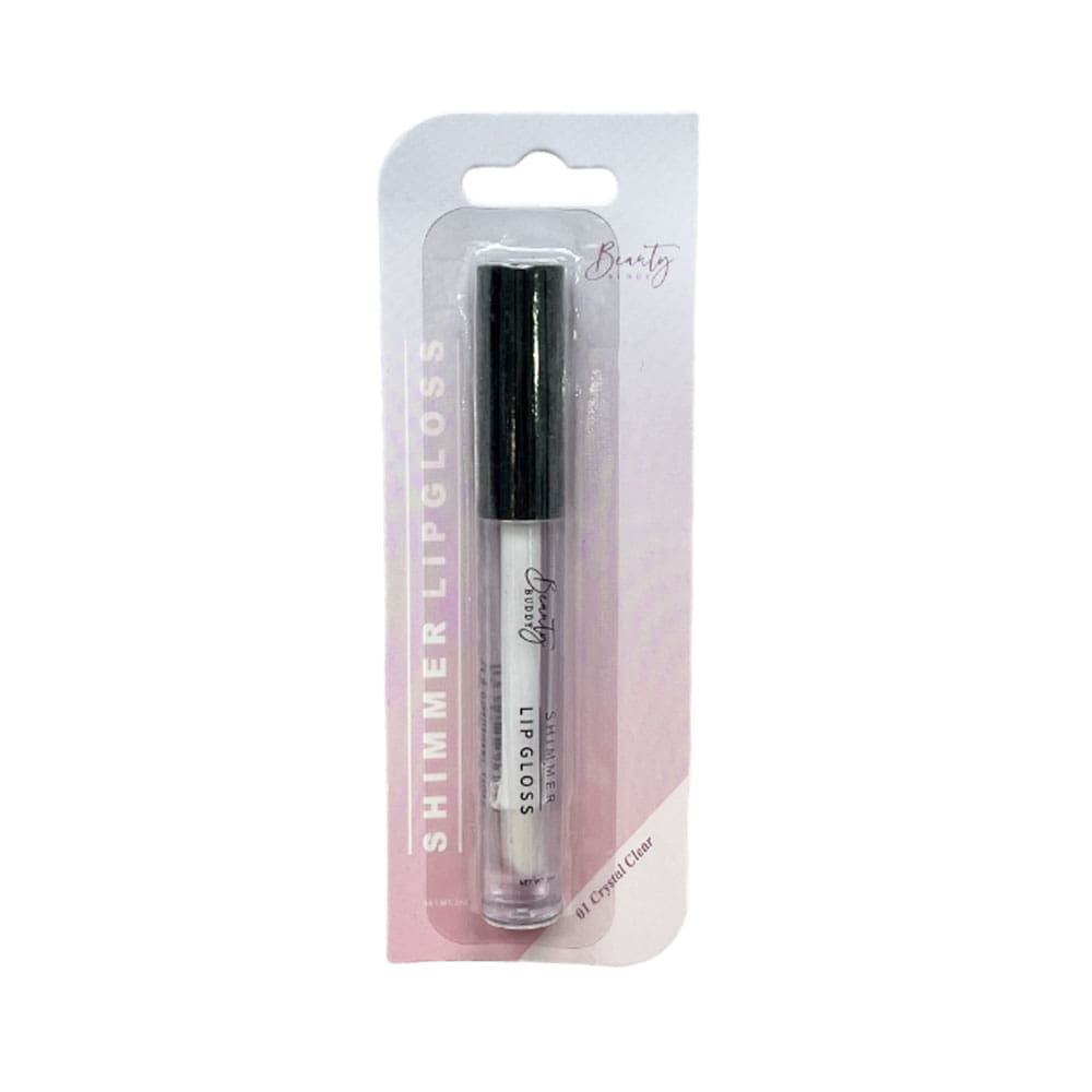 Beauty Buddy Shimmer Lip Gloss 01 Crystal Clear 2ml slider