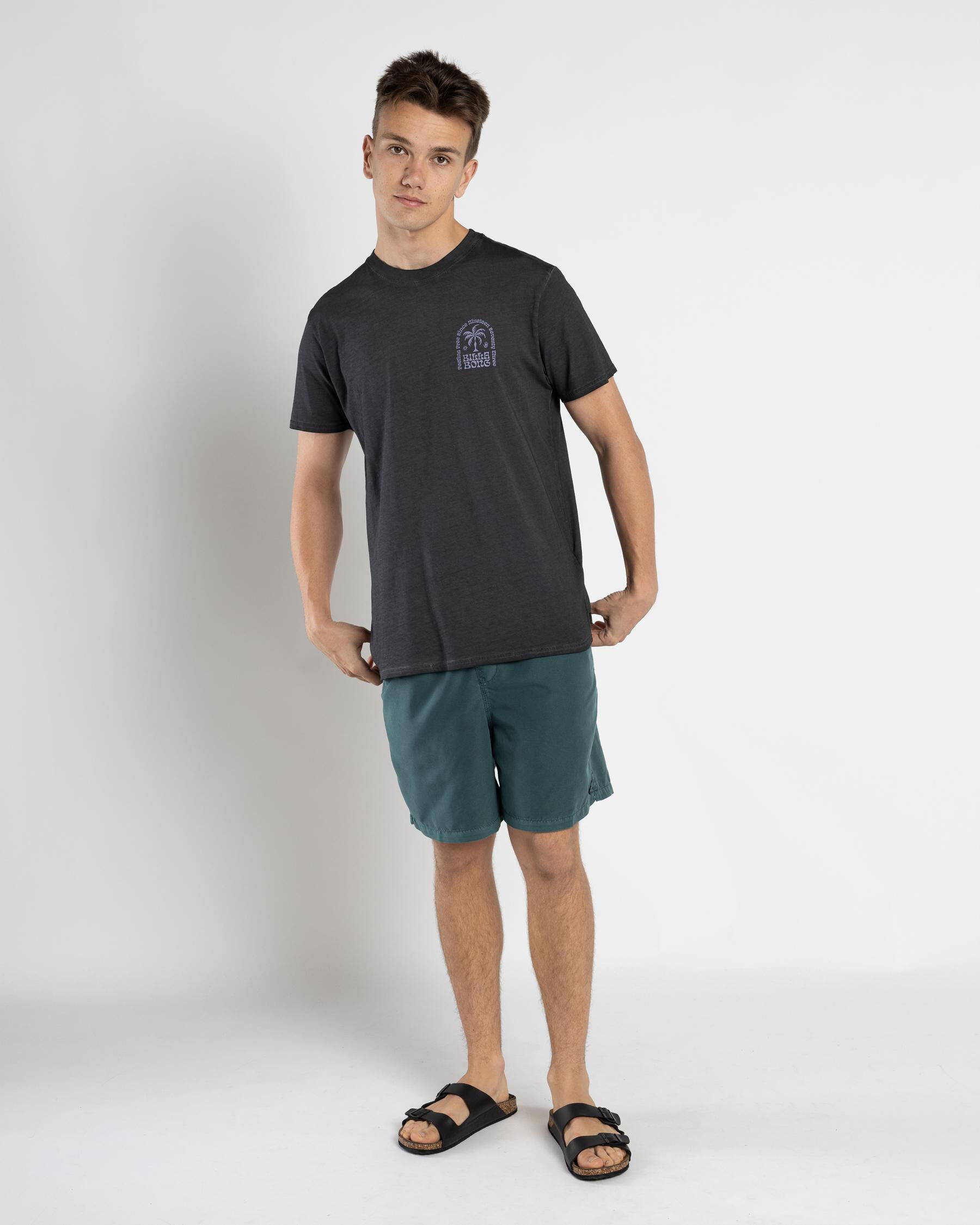 Big Wave Shazza Short Sleeve T-Shirt - Black slider