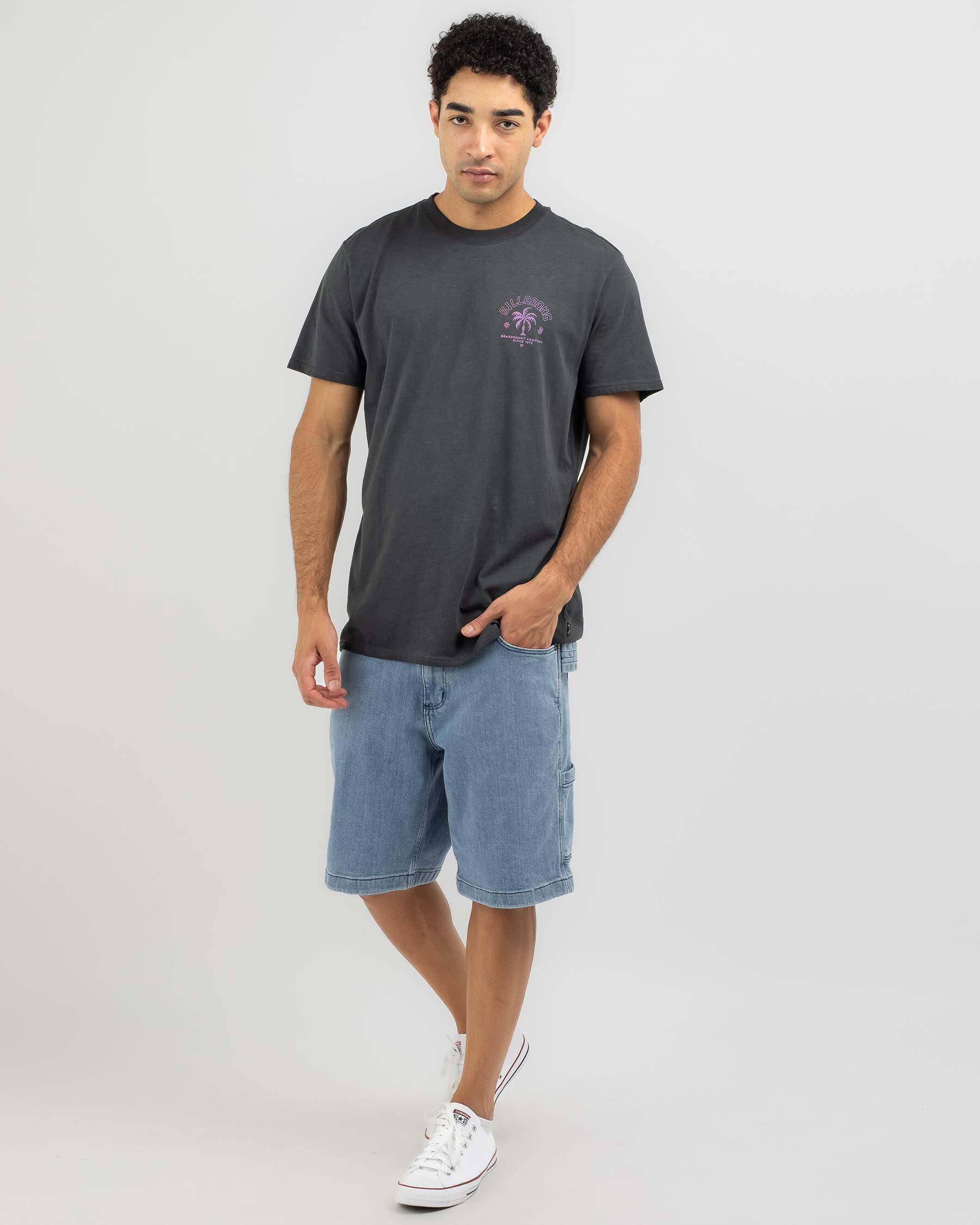 Big Wave Shazza T-Shirt - Black slider