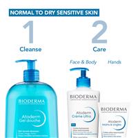 Bioderma Atoderm Gentle Cleansing Gel for Body Face and Hands 1 Litre slider