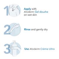 Bioderma Atoderm Gentle Cleansing Gel for Body Face and Hands 1 Litre slider