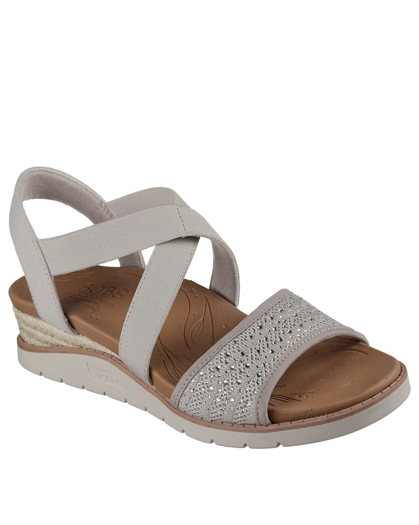 BOBS Arch Fit Beach Kiss - Beyond Glam - TAUPE/SILVER slider