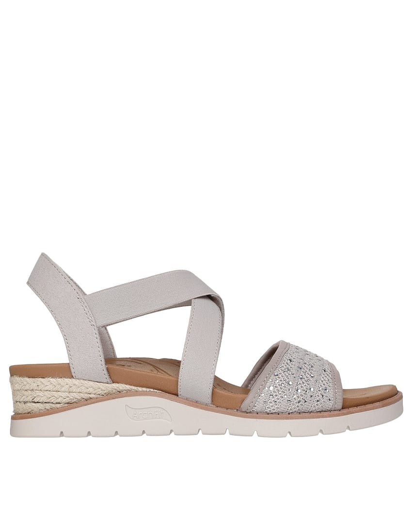 BOBS Arch Fit Beach Kiss - Beyond Glam - TAUPE/SILVER slider